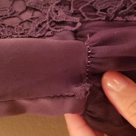 Just Couture Girls Petal Sleeve Dress - Picture 3 of 9